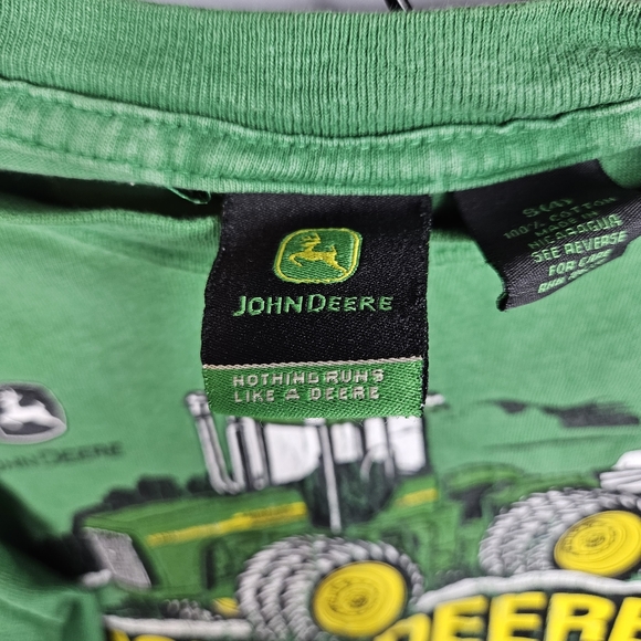 John Deere Long Sleeve Shirt Kids Size Small - Picture 7 of 8